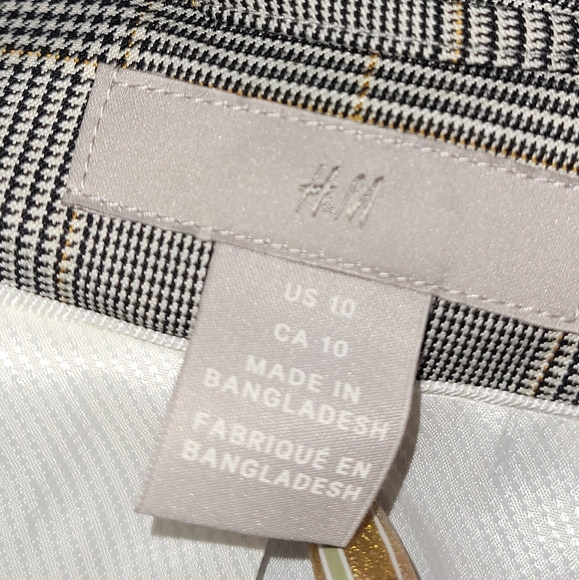 Grey, black and yellow blazer - Picture 3 of 3